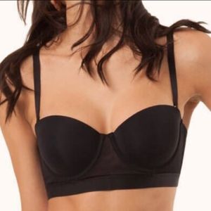 NEW Lively the Smooth Strapless Black Bra